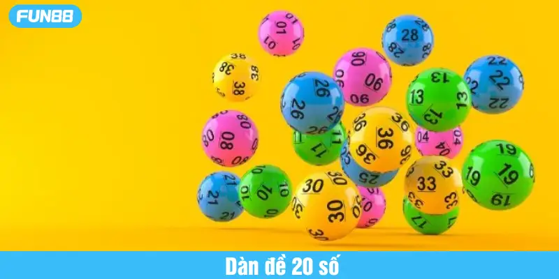 dàn đề 20 số