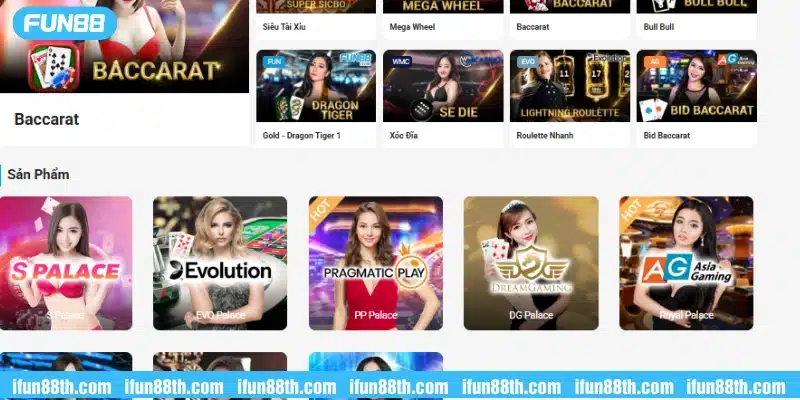 Sảnh cược casino chất lượng được đánh giá cao
