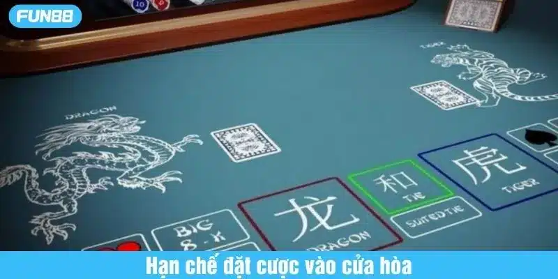 Hạn chế đặt cược vào cửa hòa để tránh rủi ro