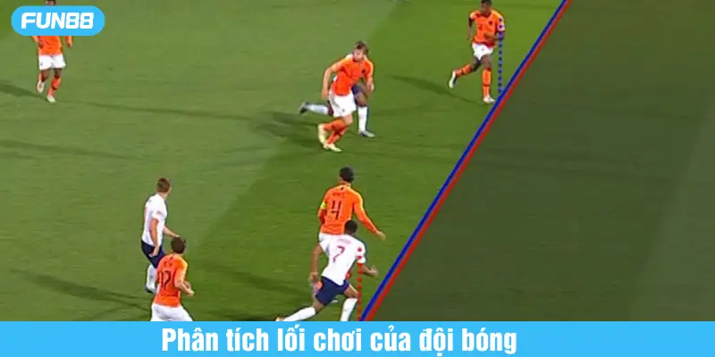 phân tích lối chơi của đội bóng