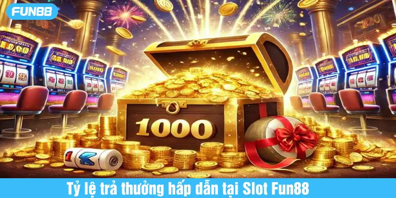 tỷ lệ trả thưởng hấp dẫn tại slot fun88